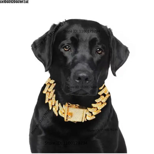 Luxury Bling Diamond Collar For My Boujee Pooch